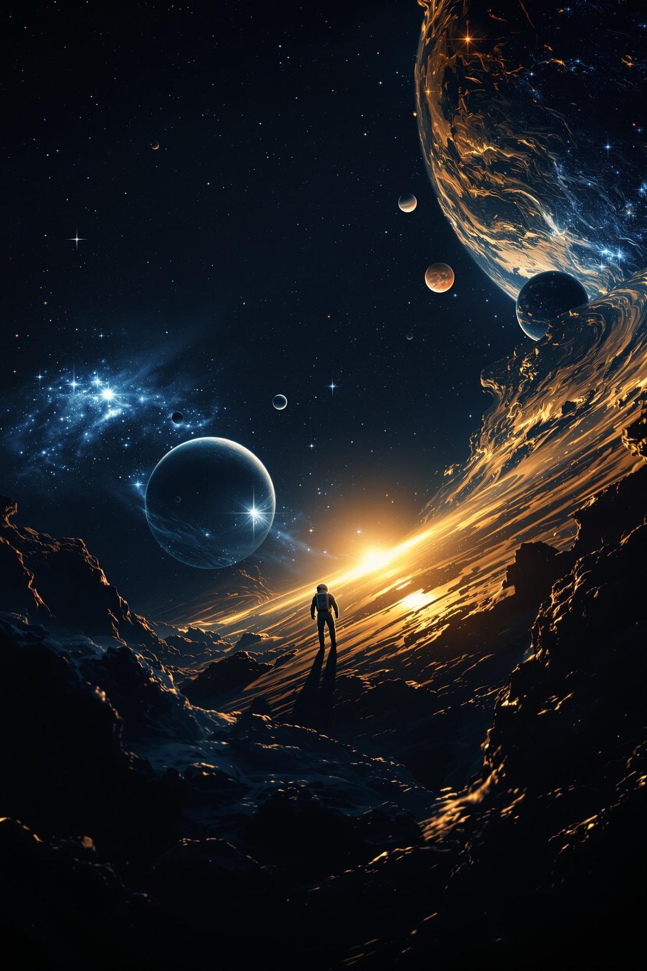 多多影院作品《星际邮差》主海报